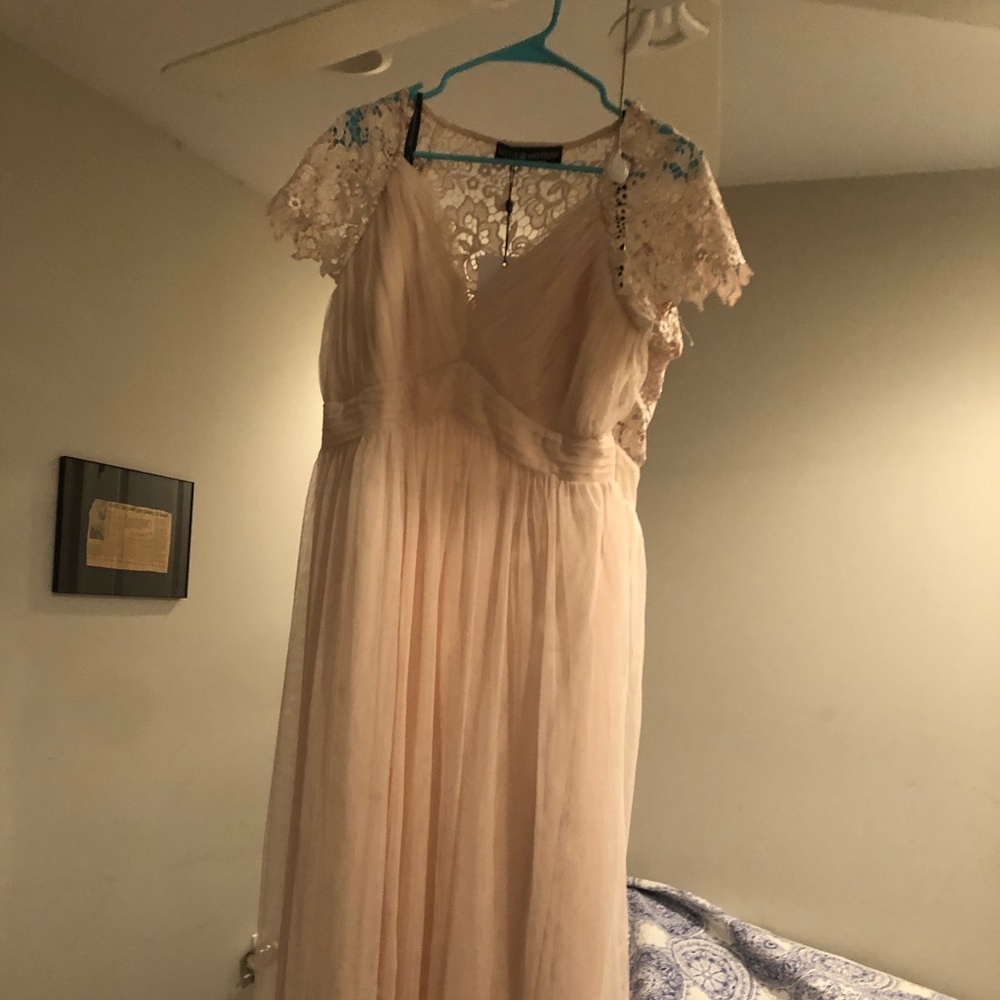 Floor Length Lace Dress